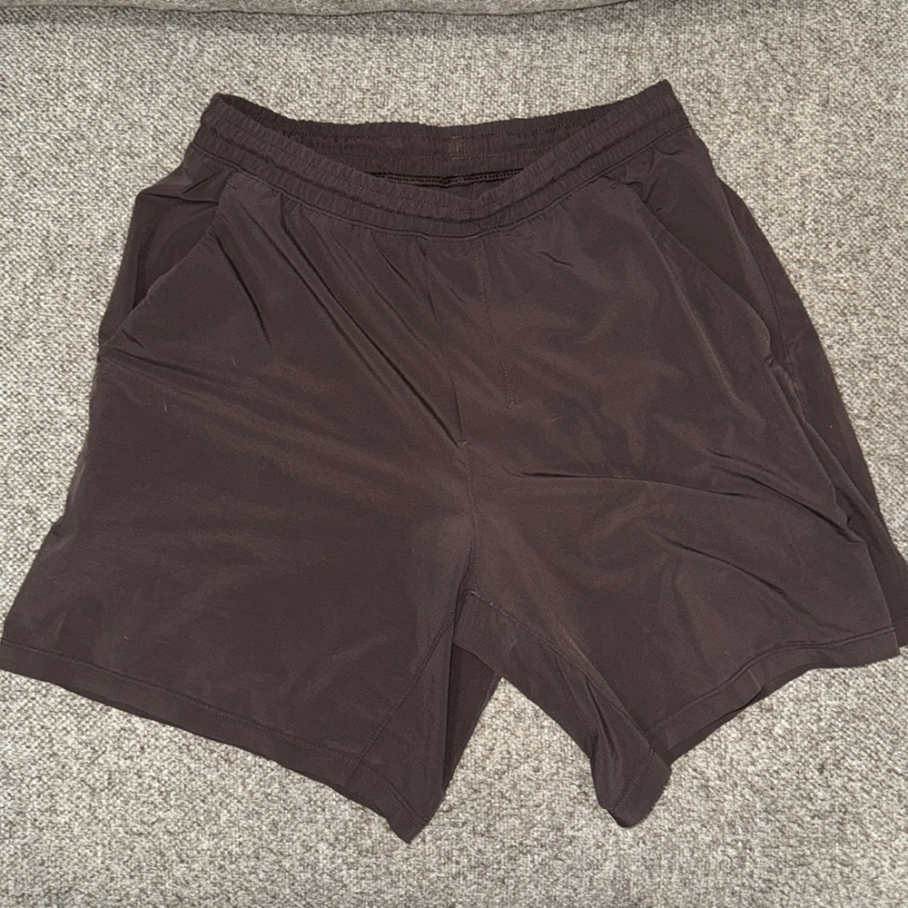 Lululemon Pace Breaker Short *Linerless 7" Brown